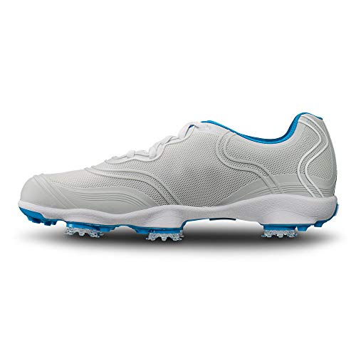 FootJoy FJ Aspire 98895090M, Zapatillas de Golf para Mujer, Blanco (White), 40.5 EU