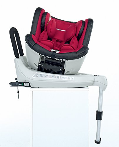 Foppapedretti Isokompass, Silla de coche grupo 0+/1 Isofix, Negro