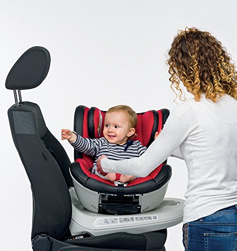 Foppapedretti Isokompass, Silla de coche grupo 0+/1 Isofix, Negro