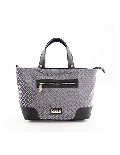 For Time, Bolso bandolera mujer Yan, Gris, 33x25x12 cm