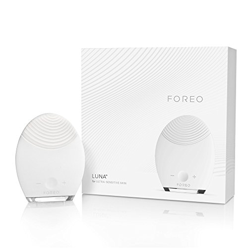 FOREO Luna - Dispositivo de Limpieza Facial Anti-Edad, Piel Ultra Sensible