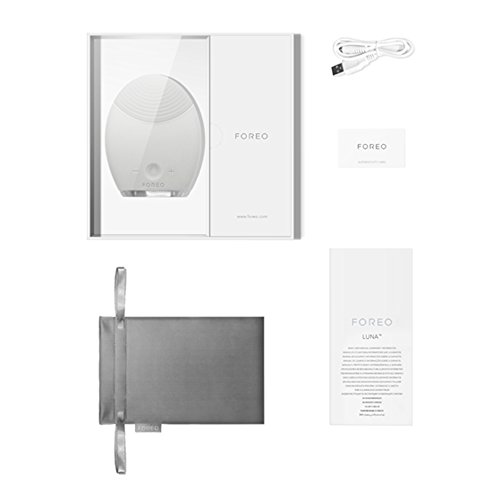 FOREO Luna - Dispositivo de Limpieza Facial Anti-Edad, Piel Ultra Sensible