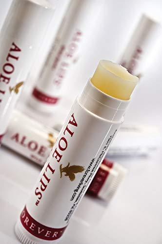 Forever Living - Bálsamo Labial Aloe Lips con Jojoba, 5 Unidades