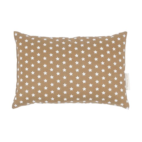 Formalind Almohada de Pino Cembro Relleno de Virutas Tirolesas de Madera 20x30 Cojín Decorativo contra el Insomnio y la Migraña (marrón Claro)