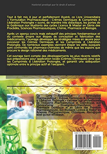 Formulation Pharmaceutique: Crèmes Dermiques & Comprimés à Libération Prolongée