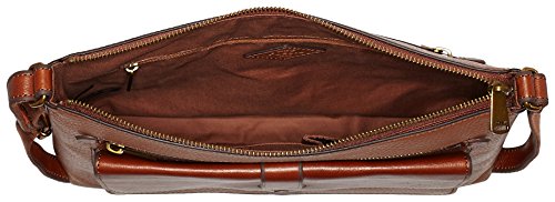 Fossil - Kinley, Bolsos bandolera Mujer, Braun (Brown), 9x23x33 cm (W x H D)