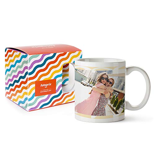 Fotoprix Taza Personalizada con Foto para Mejor Amigo | Regalo Original Amiga | Varios diseños (Café Virtual)