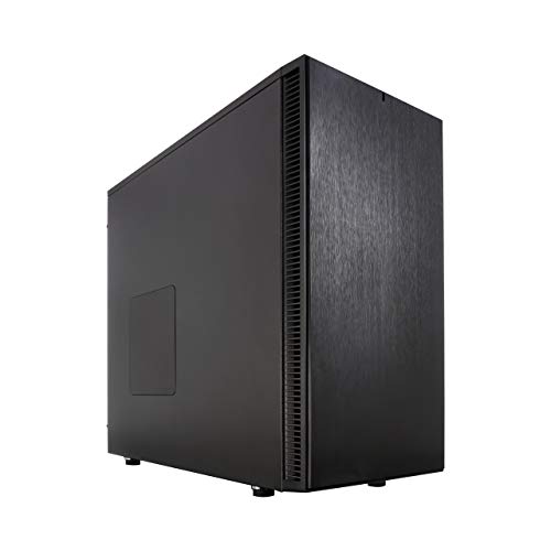 Fractal Design Define R5 Negro - Caja de computadora para juegos -Dos Ventiladores de Refrigeración de 120mm Incluidos- Optimizado para una alta ventilación y computación silenciosa - Interior modular