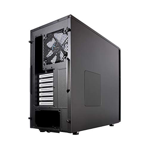 Fractal Design Define R5 Negro - Caja de computadora para juegos -Dos Ventiladores de Refrigeración de 120mm Incluidos- Optimizado para una alta ventilación y computación silenciosa - Interior modular