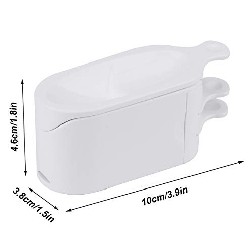 Francés DIP Bandeja de Envase de Inmersión de Uñas Bandejas de Inmersión Contenedor de Uñas de Uñas de Polvos Contenedor para Arte de Uñas y Herramienta de Maquillaje