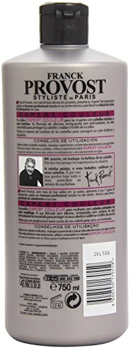 Franck Provost - Expert Couleur: Protección & Brillo - Champú profesional para cabello teñidos o con mechas - 750 ml