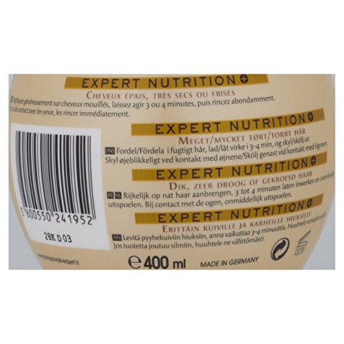 Franck Provost Expert Nutrition+ 400ml - mascarilla para cabello grueso, muy seco o rizado