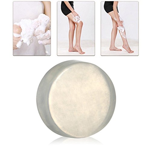 Frcolor Jabón natural del cuidado del cuerpo de la enzima cristalina para los genitales Blanqueamiento rosa del pezón del Areola Diluir