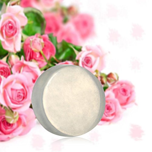 Frcolor Jabón natural del cuidado del cuerpo de la enzima cristalina para los genitales Blanqueamiento rosa del pezón del Areola Diluir