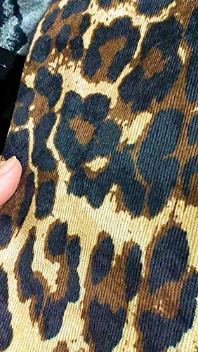 Frecicialo Chaqueta Blazers Larga con Estampado de Leopardo Blazer de Manga Larga Slim Fit Entallado de Media Temporada