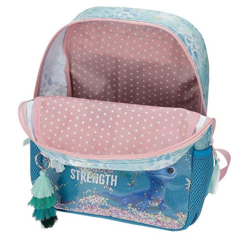 Frozen Mochila Find Your Strenght, 25x32x12 cm, Azul