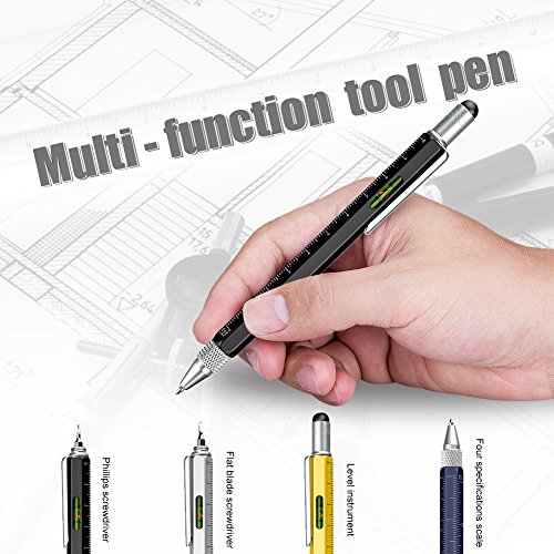 Fruitman plumas multiherramientas electronicos oficina regalos gadgets originales para hombre herramientas bricolaje amigo mujere regalos navidad manualidades regla boligrafo multifuncion lápiz tactil