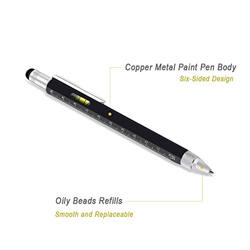 Fruitman plumas multiherramientas electronicos oficina regalos gadgets originales para hombre herramientas bricolaje amigo mujere regalos navidad manualidades regla boligrafo multifuncion lápiz tactil