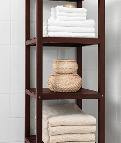 Fryken – Caja con tapa, juego de 3, Mar Hierba Junco Marino