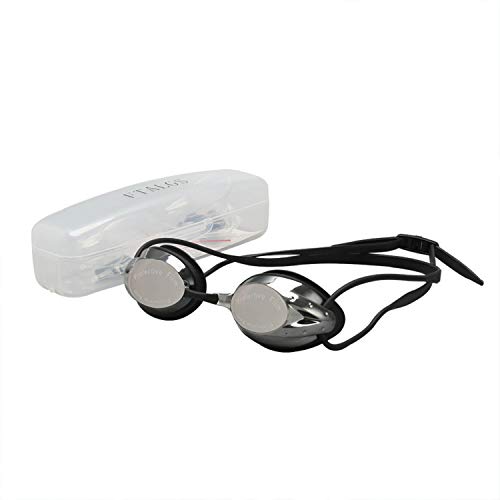 FTALGS Gafas de Natación, Antiniebla Gafas para Nadar Protección UV sin Fugas Gafas para Nadar Gafas De Natación Antigoteo,Gafas de Piscina para Adultos Y Niños de Mas de 10 Años (Negro)