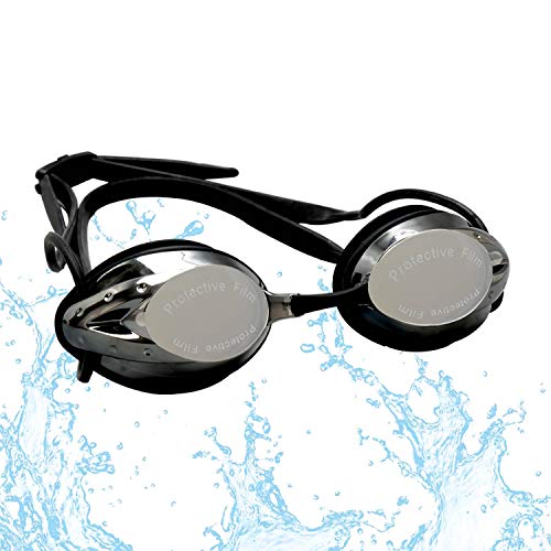 FTALGS Gafas de Natación, Antiniebla Gafas para Nadar Protección UV sin Fugas Gafas para Nadar Gafas De Natación Antigoteo,Gafas de Piscina para Adultos Y Niños de Mas de 10 Años (Negro)
