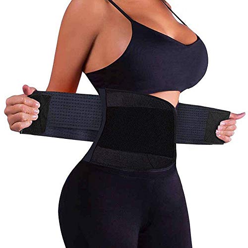 FTFDTMY Faja Reductora Mujer, Fajas Reductoras Adelgazantes Mujer Postparto, Faja Lumbar Adelgazante Mujer Abdomen Adjustable para Deporte,M