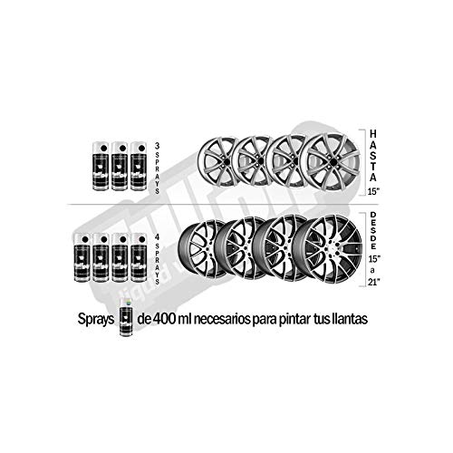 FULL DIP - SPRAY FULL DIP COLORES LISOS 400 ML - ROJO CARMIN FLD016