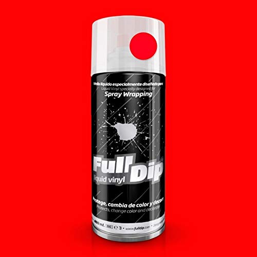 FULL DIP - SPRAY FULL DIP COLORES LISOS 400 ML - ROJO CARMIN FLD016