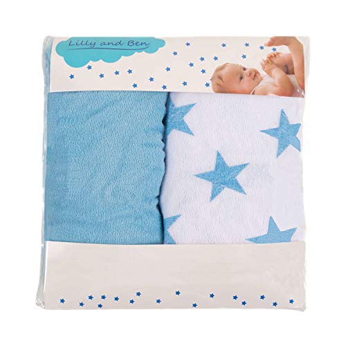 Funda cambiador bebe algodon rizo - 2 fundas cambiador bebe - funda rizo cambiador - 3 tamaños