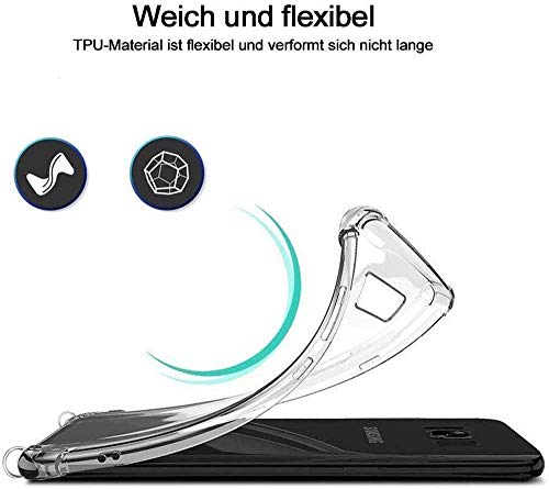 Funda con Cuerda para Samsung Galaxy S7, Transparente Silicona Carcasa para Samsung S7, Rosyheart Suave TPU Gel Case con Colgante Ajustable Correa Collar Anti Golpes Protector Case Oro Rosa