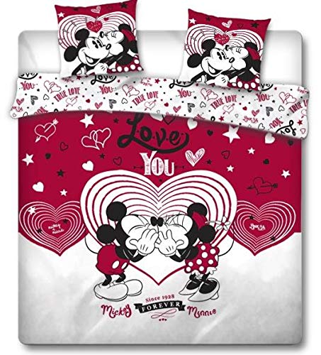 Funda nordica Love Mickey and Minnie Disney cama 135cm