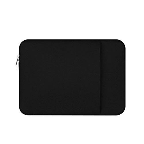 Funda Protectora Antigolpes Ultra fino para 11" 13" 15" 15,6" Ordenador Portátil Laptop Tableta MacBook Pro Air - para 13", Negro