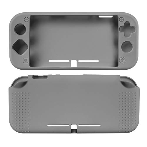 Funda protectora de silicona para Switch Lite, funda de agarre de goma suave, funda de TPU segura para Switch Lite con diseño a prueba de golpes, antideslizante y antiarañazos