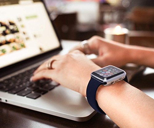 Funda Reloj Apple Watch 42mm Transparente,Apple Watch Series 3 Funda Protector de Pantalla Completo TPU Suave Ultra Delgado Protectora Carcasa para Reloj Apple Watch Series 3/Series 2