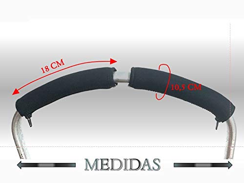 Fundas protectoras de neopreno para manillar de silla Bugaboo Bee (se ponen encima de la goma original)