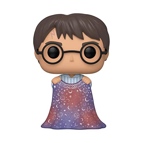 Funko Pop! Harry Potter: Harry Potter - Harry w/Invisibility Cloak, Multicolor, Estándar