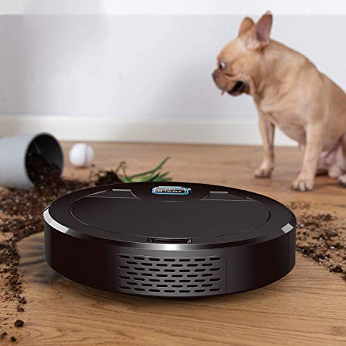 FXDM Robot Aspirador y Fregasuelos, mapeo navegación Inteligente, Barre, aspira, friega y Pasa la mopa, Especial Mascotas, para Suelos Duros y Alfombras
