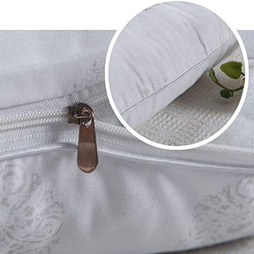 FZXH Cassia Almohada, Estudiante De Ayuda para El Sueño Almohada para Cuello,Suave Y Cómodo, Diseño Ergonómico, Proteja La Columna Cervical, Elimine Las Tensiones, 48 ​​* Los 74CM,2PCS