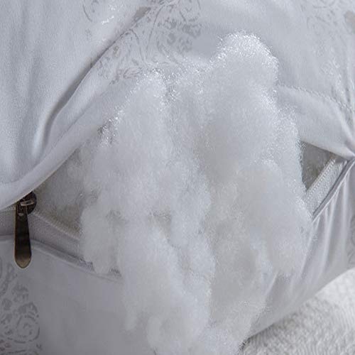 FZXH Cassia Almohada, Estudiante De Ayuda para El Sueño Almohada para Cuello,Suave Y Cómodo, Diseño Ergonómico, Proteja La Columna Cervical, Elimine Las Tensiones, 48 ​​* Los 74CM,2PCS