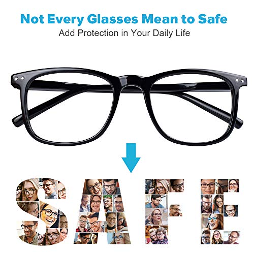 Gafas anti Luz Azul - Paquete de 2 Gafas para Ordenador, Gafas de Filtro Luz Azul para Hombres/Mujeres, Gafas Proteccion Ordenador Gafas Gaming para Antifatiga