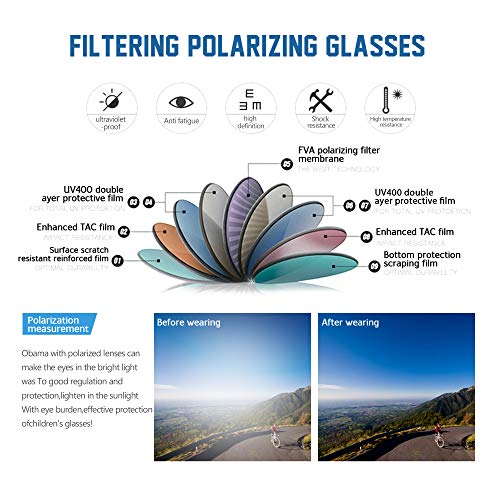 Gafas de Montaña Lentes de Glaciar,Gafas de Sol Polarizadas de Montaña Glaciar Esqui Alpinismo,uv400 (Oro)
