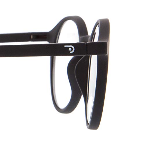 Gafas de Presbicia con Filtro Anti Luz Azul para Ordenador. Gafas Graduadas de Lectura para Hombre y Mujer con Cristales Anti-reflejantes. Graphite 0.0 – UFFIZI