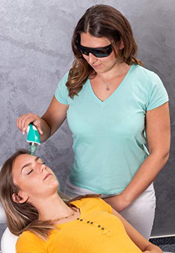 Gafas de seguridad de calidad que garantizan la protección de los ojos frente a la luz UV, LED o luz roja | Calidad probada según DIN EN 170 | Ideal para tratamientos con láser y fototerapia
