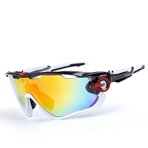 Gafas de sol deportivas polarizadas Hombre/mujer Gafas de ciclismo Viene con 3 lentes intercambiables Protección UV Protección Seguridad Gafas Usado para Ciclismo Pescar Conducir