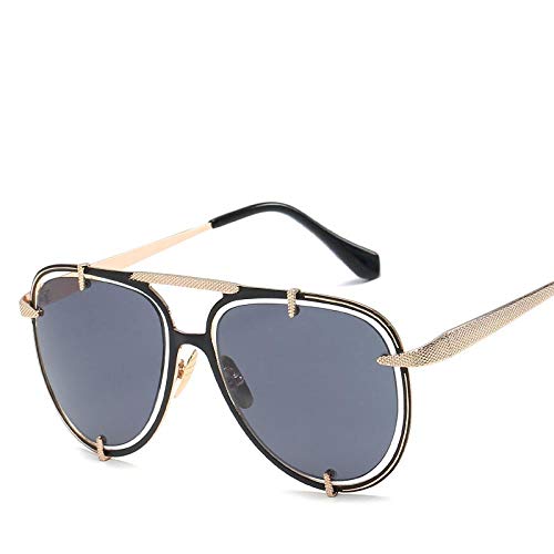 Gafas de Sol Sunglasses Gafas De Sol Hombres Mujeres Envoltura De Metal Anteojos Piloto Sombras Diseñador De La Marca Gafas De Sol Espejo Uv400 1