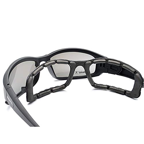 Gafas de sol tácticas polarizadas 4LS para hombre, resistente a impactos de airsoft, ahumadas, para ciclismo o motociclismo, POLARIZED MODEL