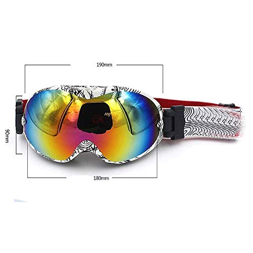Gafas For Esquiar - Gafas Coloridas, Antiniebla Doble Profesional, Equipo For Actividades Al Aire Libre, Montañismo/Actividades Al Aire Libre/For Montar, Universal For Adultos De Niños Y Niñas