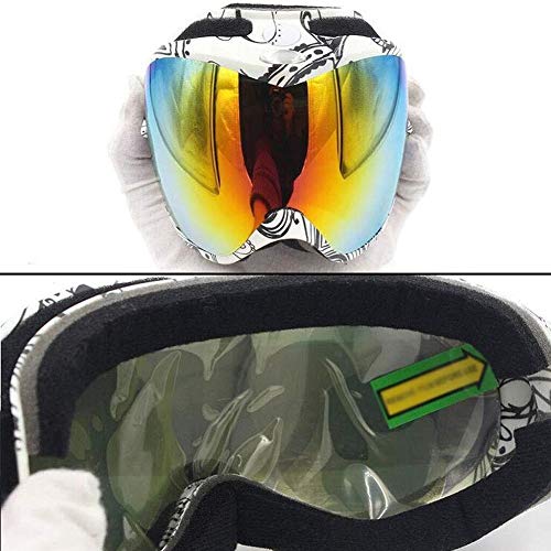 Gafas For Esquiar - Gafas Coloridas, Antiniebla Doble Profesional, Equipo For Actividades Al Aire Libre, Montañismo/Actividades Al Aire Libre/For Montar, Universal For Adultos De Niños Y Niñas