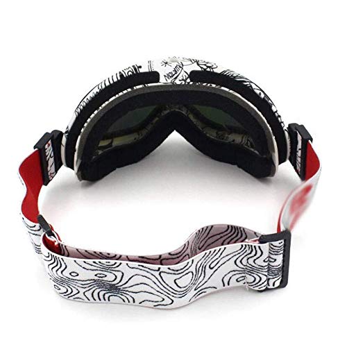 Gafas For Esquiar - Gafas Coloridas, Antiniebla Doble Profesional, Equipo For Actividades Al Aire Libre, Montañismo/Actividades Al Aire Libre/For Montar, Universal For Adultos De Niños Y Niñas