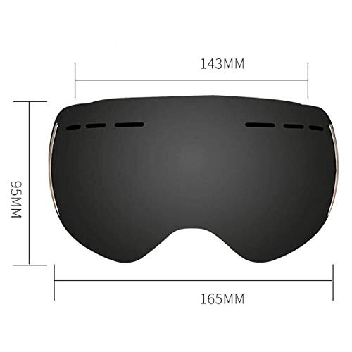 Gafas: Gafas De Esquí, De Doble Capa, Antivaho, Gafas De Escalada, Montañismo/Al Aire Libre/For Montar, Niños Y Niñas Adultos (Color : 4)